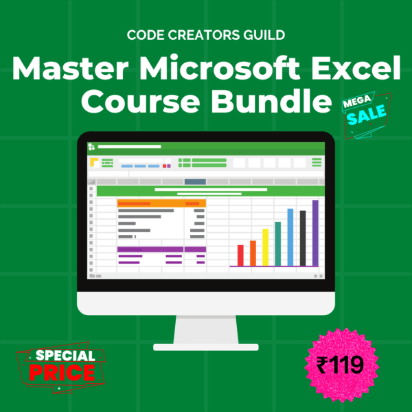 Master Microsoft Excel Course Bundle